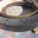 MP1000 counterweight fab with MC3 wear material