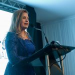 Ms. Jenny Rojas of Minera Escondida sharing her insights into the future of Women in Mining in Chile.